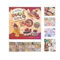 Japanese Stickers Book for Journaling Supplies, Japanese Stickers for DIY - color: Mist