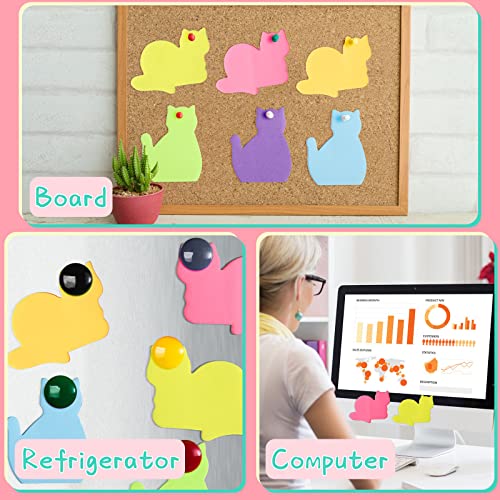 Nezyo 42 Pack Cat Stationery Set,Cats Sticky Note, Cute Cat