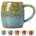 Forest Tide Ceramic Mug, 22oz Reactive Glaze Coffee Mug, Self Care Gift - color: Forest Tide · CENTERED