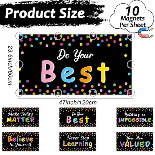6 Pcs Fluorescent Light Covers with 60 Magnets Decorative for Classroom Ceiling Light 4 x 2 Ft Magnetic Light Cover Filter Easy Install for Office Hospitals Home Drop Ceiling Supplies (Black Confetti) - color: Black Confetti