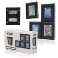BCW Interlocking Card Frames with Toploaders, Black, Standard Cards, 6 Pack - style: Standard Interlocking Frames