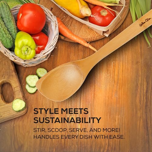 Helen’s Asian Kitchen Bamboo Kitchen Corner Spoon Cooking Utensil, 12-Inch - style: 12-Inch, Corner Spoon