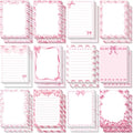 Gilprop 24 Pack Bee Sticky Notes 3x4 Inch, Honeybee Memo Pads, Pink Bow - style: Pink Bow