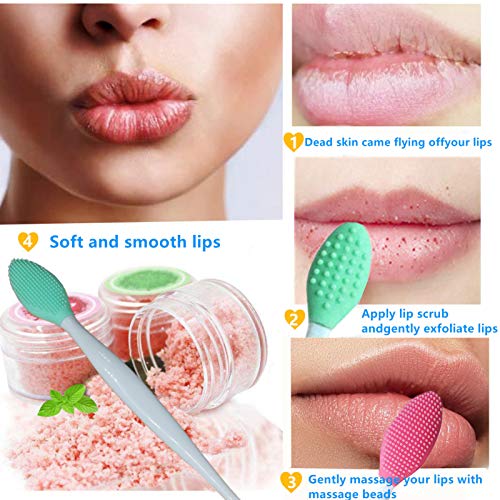 Facial Cleansing Brush,lip scrubber exfoliator,Pore Cleaning Brush Tool