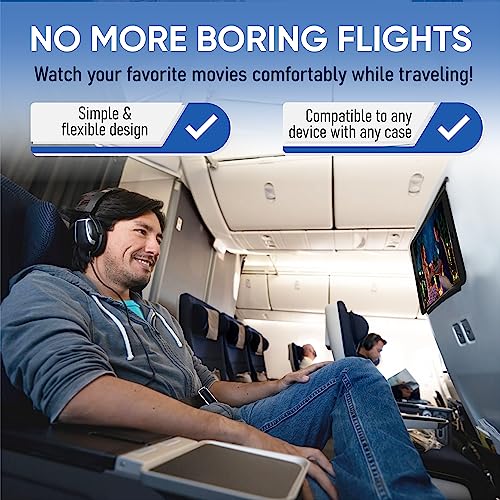Flex Flap Cell Phone Holder & Flexible Tablet Stand for Desk, Bed, Treadmill, Home & Airplane Travel - XL - color: XL