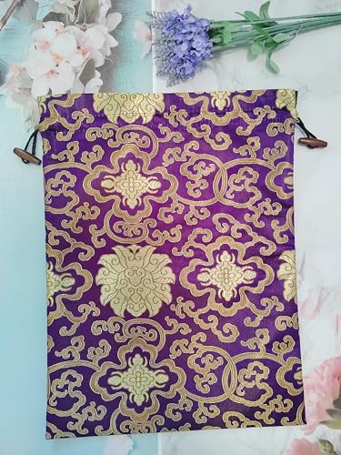 Ouyatoyu 3pcs Embroidered Silk Flower Design Jacquard Travel Bag, Laundry Bags Shoe Bags, Lingerie Bags Underwear Bags for Travel Storage for Men Women Washable Cloth Shoe Bags - color: color 2