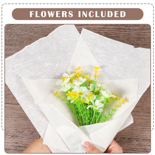 60 Sheets Mulberry Rice Paper, 8.5 x 11 Inch, Cream