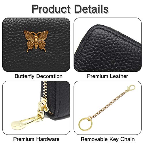 imeetu RFID Credit Card Holder for Women, Business Card Wallet (Purple) - color: Purple