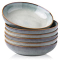 AmorArc 8.5’’ Ceramic Pasta Bowls Set of 6, 36oz Large Stoneware Bowls Set - color: Ocean Blue, size: Set of 6