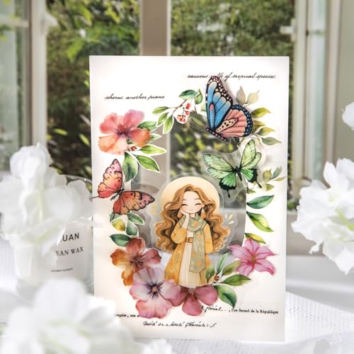 118 Pcs Botanical Stickers with Branches for Scrapbooking - color: Whispering Vines