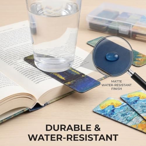 Magnetic Bookmarks, 14Pcs Bookmark 3.1" Page Magnetic Markers