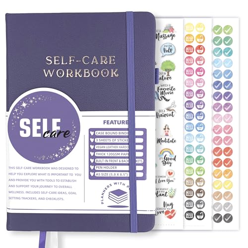 Planners with Purpose Self Care Journal for Women, Daily Wellness Planner
