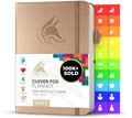 Clever Fox Daily Planner, Undated Professional & College Day, Pearl - color: Pearl (Undated)