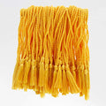 Tassel Depot 100 Floss Bookmark Tassels - Gold (Yellow) - color: Gold