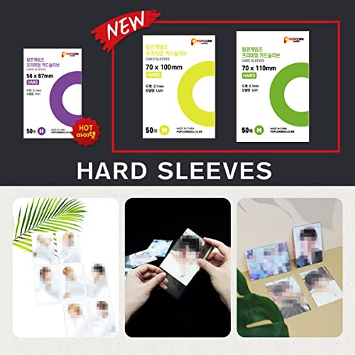 [Popcorn Games] Premium Card Sleeve (56×87mm, Hard)