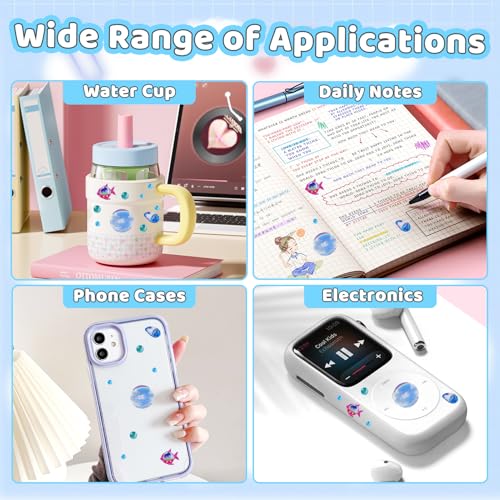 800Pcs Japanese Sticker Book for Journaling Adult, Cute Scrapbook Stickers - style: Ab 800Pcs Blue Dream
