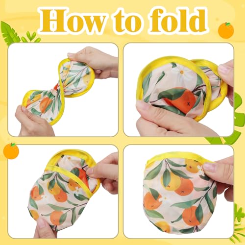 Mototo Foldable Flying Disc Fans, 36PCS Foldable Disc Fan 8 Inch Pop up Round Collapsible Hand Fan Bulk with Pouch for Women Purse Travel Beach Game Wedding Party Favor Decoration, 6 Abstract Style - color: Colorful 5