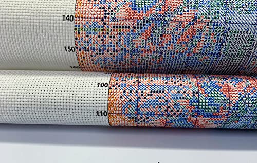 Moohue 14 ct Counted Cross Stitch Kits for Adults Flowers Cross Stitch Patterns Stamped Printed Cross Stitch Kits (Flowers 16) - color: Flowers 16