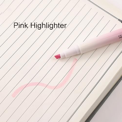 MOZXIRZ 6 Pcs Cute Pink Stationery Set for Women Back to School Supplies Office Supplies Including Gel Ink Pens 6-in-1 Ballpoint Pens Pencil Eraser (Pink) - color: Pink