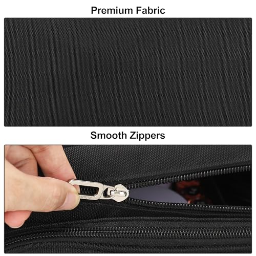 TANTO Large Makeup Bag, Portable Cosmetic Travel Bag for Makeup Artist
