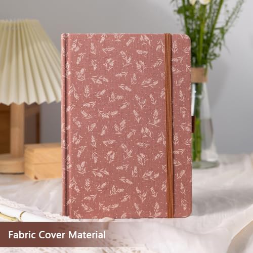 TIEFOSSI Lined Journal for Women, A5 College Ruled Notebook for Writing - color: Coffee, size: Lined