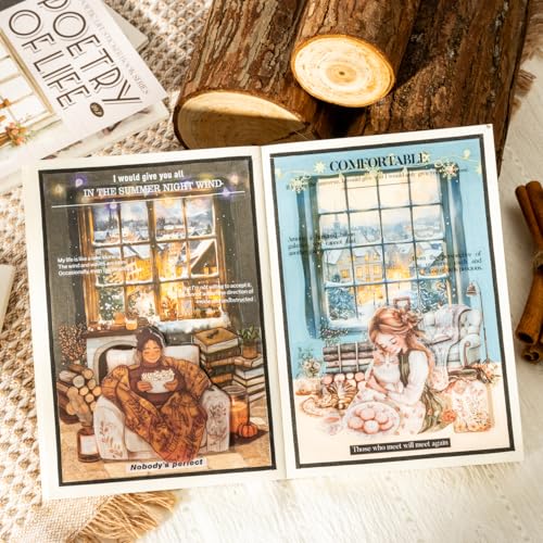 TIAMECH Art Galleries Poetic Life Japanese Sticker Book - color: Art Galleries