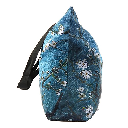 Beach Tote Bags Travel Shopping Bag With Zippered for Women - color: Sb-19