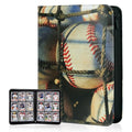 Baseball Card Binder 468 Pockets Waterproof Trading Cards Storage - color: Baseball, size: 468