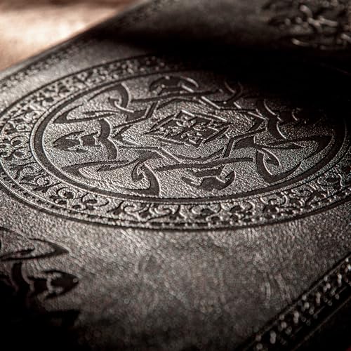 CAGIE Leather Journal for Men Women Vintage Notebook Diary, A5, 2 Pack - color: Black Dark Brown, size: A5