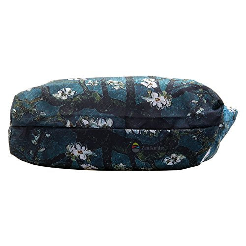 Beach Tote Bags Travel Shopping Bag With Zippered for Women - color: Sb-19