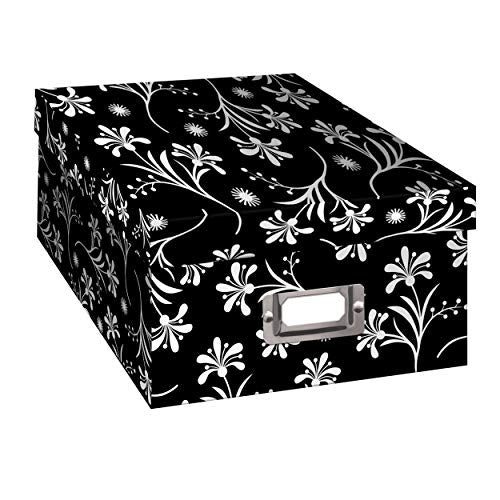 Pioneer Photo Albums B-1BW Photo Storage Box, Ruby Design - color: Ruby Design, size: Pack of 1