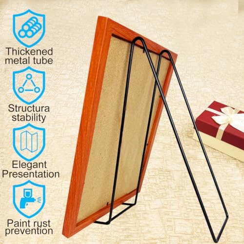 3PCS Iron Plate Stands for Display 12 Inch, Large Metal Heavy Duty Display - size: 3PCS 12IN