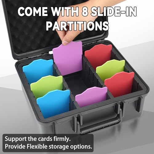 Hard Shell Toploader Storage Box for 3" x 4" 35PT Rigid Card Holder