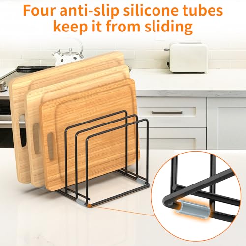 Cutting Board Organizer, Kitchen Cabinet Organizer - style: 2PC(Large)