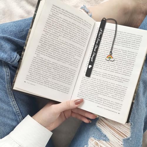 Xiahuyu Gay Pride Gift Gay Bookmark LGBT Pride Gift I Can't Even Think Straight Bookmark Lesbian Gift for Girlfriend Wife Anniversary Christmas Birthday Gift Valentines Gift for Gay Men Women, Black
