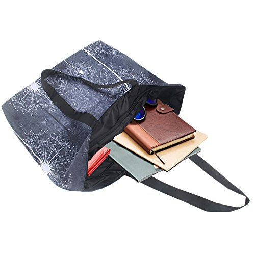 Beach Tote Bags Travel Shopping Bag With Zippered for Women - color: Sb-2200