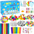 VLUSSO DIY Arts and Crafts Supplies Kit Materials Set for Kids and Toddlers - size: 2000pcs-3