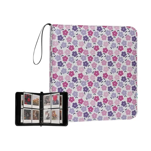 Large Polaroid Photo Album Binder, 240 Pockets. Flat Floral - color: Flat Floral