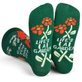 Lavley Women's Funny Socks Cute Novelty Gift for Women & Teens - color: Life's a Garden, Dig It