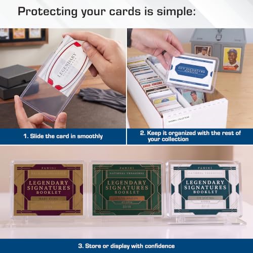 BCW 240 Pt Thick Card Topload Holders for Relic and Patch Cards, 10 Count - color: 240 Pt. / 7 Mm