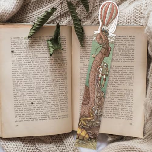 HUNGRY MINDS Hand-Drawn Octopus Bookmarks Set of 5
