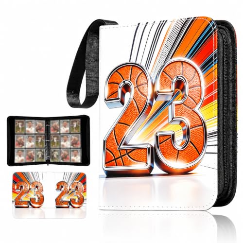 9 Pocket Trading Card Binder, 3-Ring Card Album - color: White, size: Large