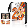 9 Pocket Trading Card Binder, 3-Ring Card Album - color: White, size: Large