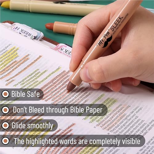 Mr. Pen- No Bleed Gel Highlighters, Assorted Colors, 16 Pack