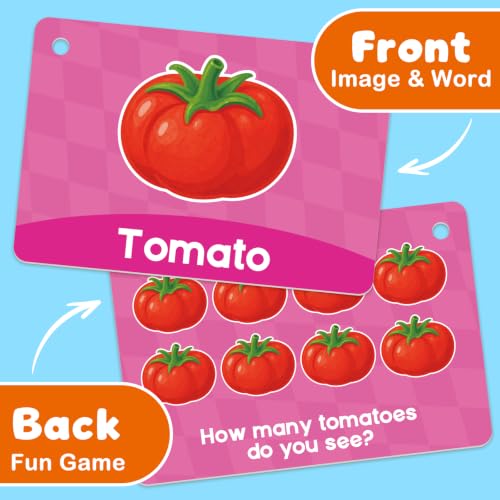 141 Ultra Thick Baby Flash Cards,Play Games First Words Toddler Flash Cards - size: Ultra Thick Extra Large 141 Cards