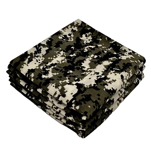 Every-ville Cotton Bandana Handkerchief for Men & Women, 3 Pack - color: Camouflage