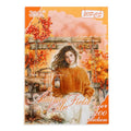 PET 20 Sheets 180 Pre-Cut Fall Stickers for Scrapbooking Landscape People Scrapbook Sticker Transparent Stickers for journali Scrapbook Supplies - color: Autumn