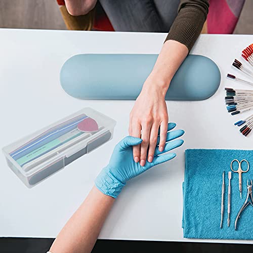 Lokyango Clear Manicure Tool Box, Personal Nail Tool Storage Box (4pcs)