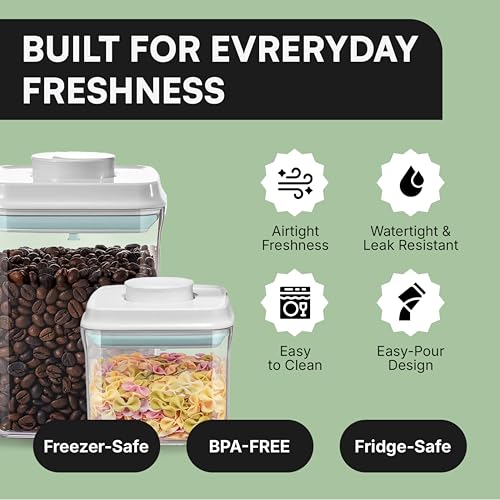 Bop Top Airtight Food Storage Containers | Pop-Top Lid | 2 Cups / 16 Oz - color: Single: 16 oz