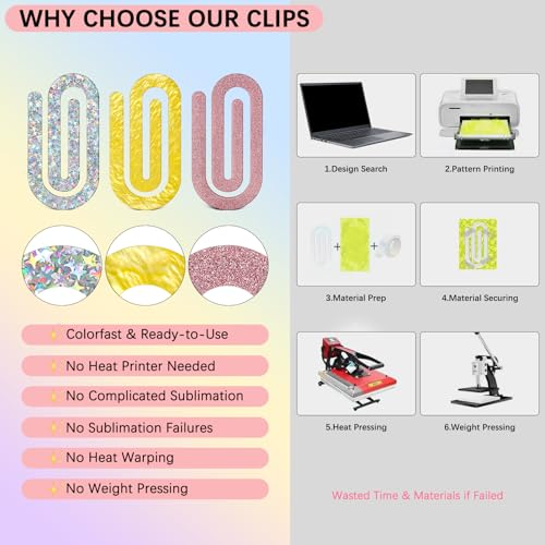 12 Pcs Jumbo Acrylic Paper Clips, 4"x2" Large Plastic Paper Clips, Bright Colors, Classroom & Office Supplies, Back to School Gifts for Students & Teachers, Desk Org & DIY Charms & Accents & Bookmarks